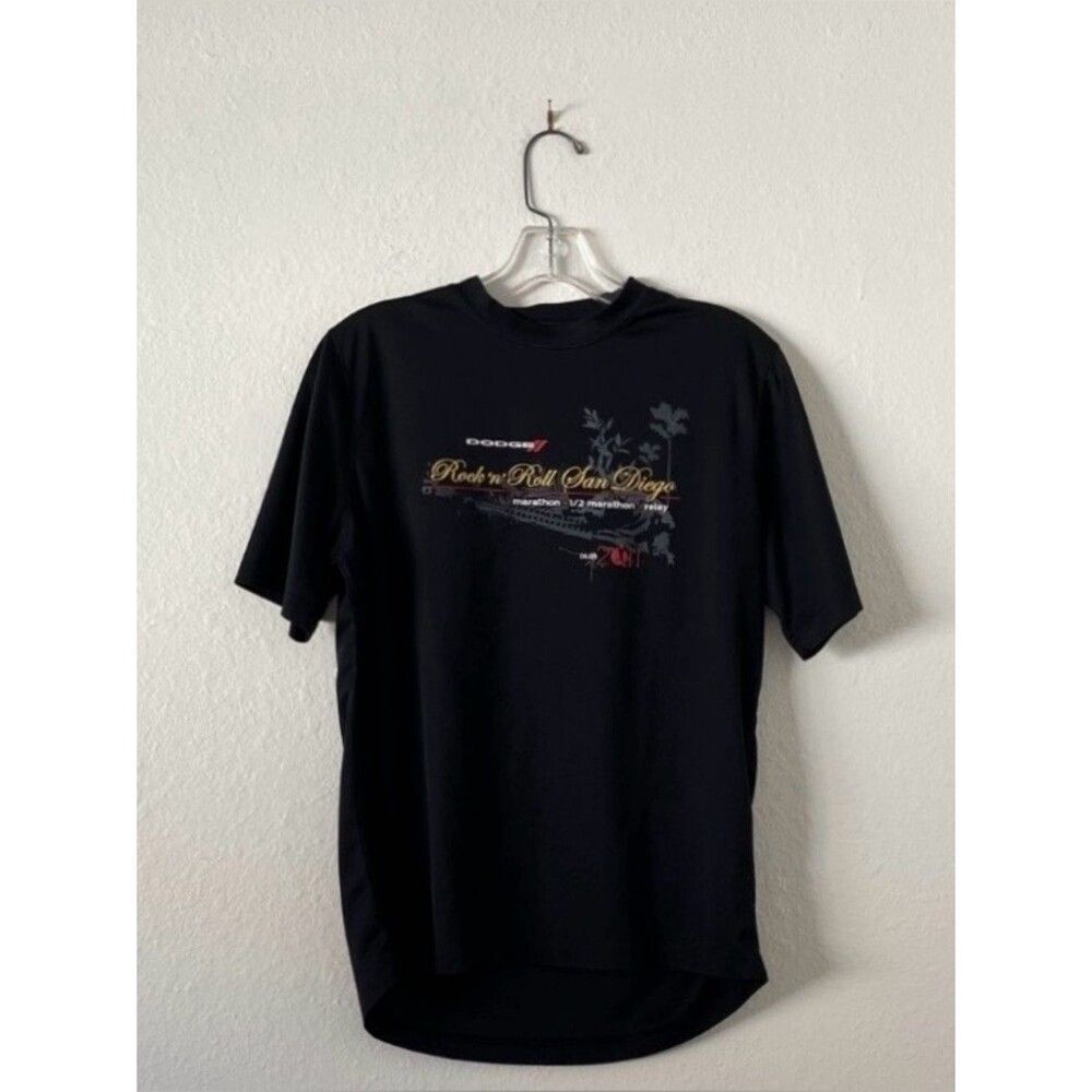 Black 2011 Rock 'n' Roll San Diego Technical T-Shirt